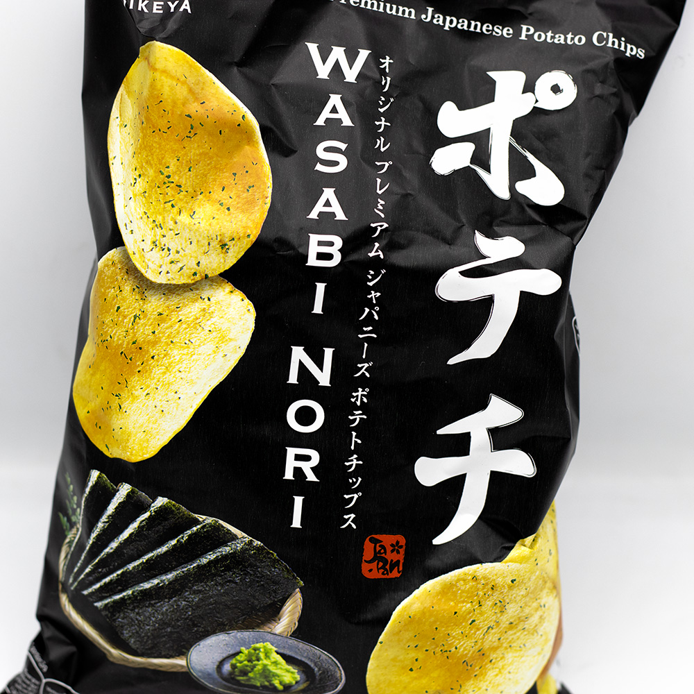 POTATO CHIPS WASABI NORI 100G