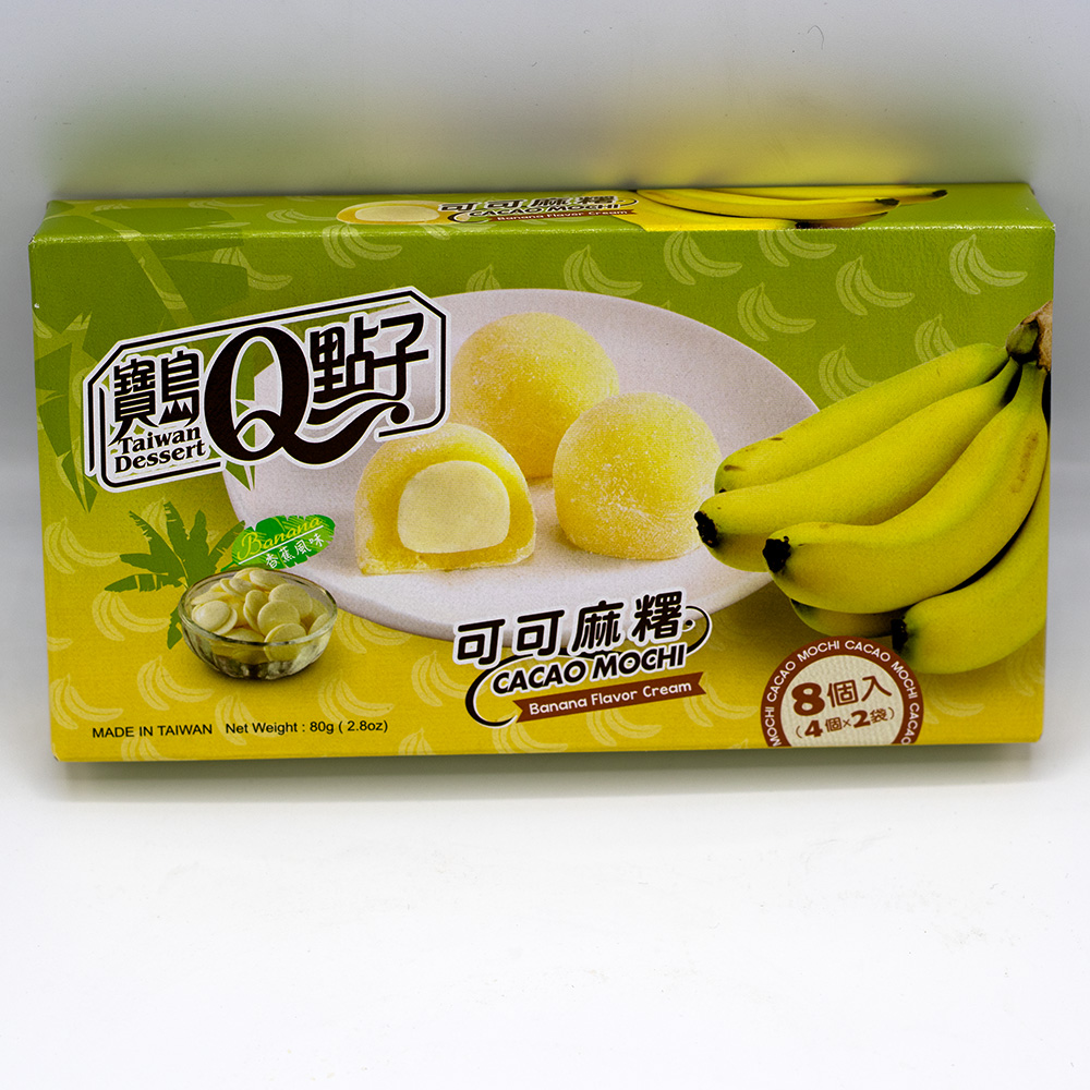 TW Cacao Mochi Banana Flavor 80g